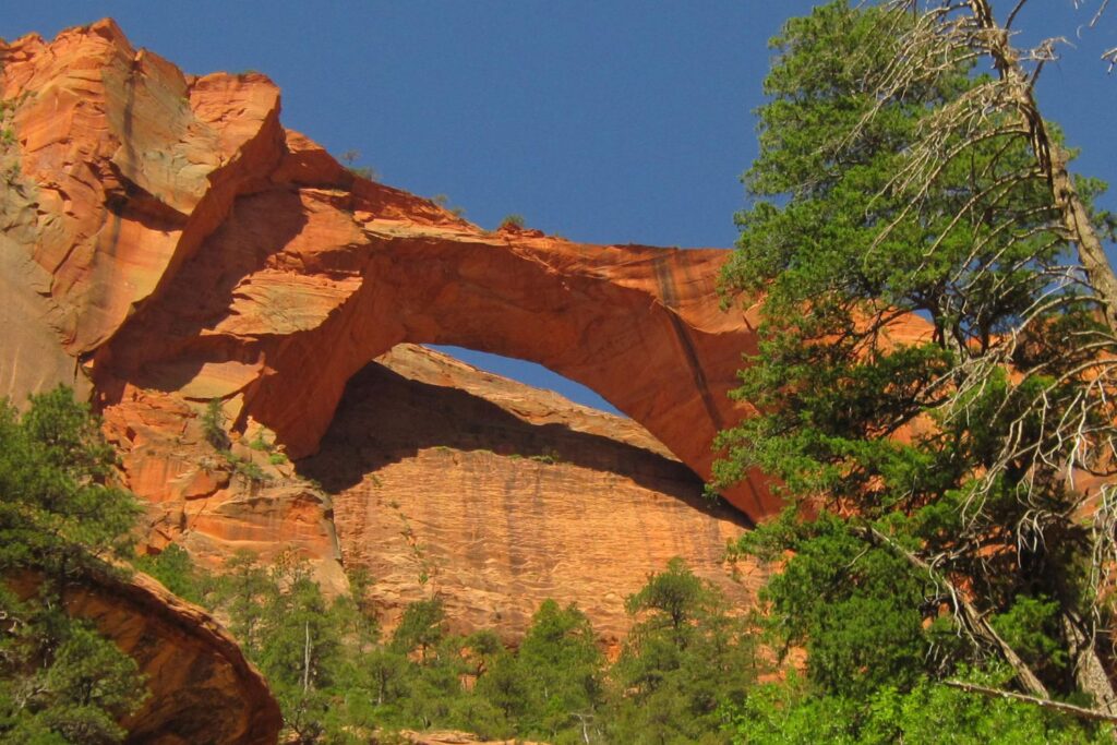 kolob arch - amazing facts about zion national park